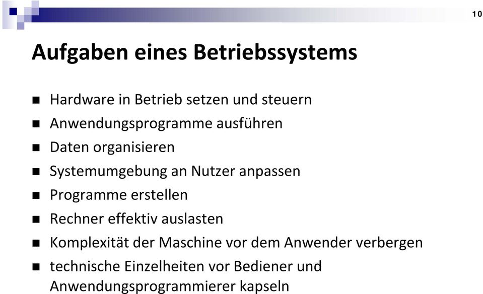 anpassen Programme erstellen Rechner effektiv auslasten Komplexität der Maschine