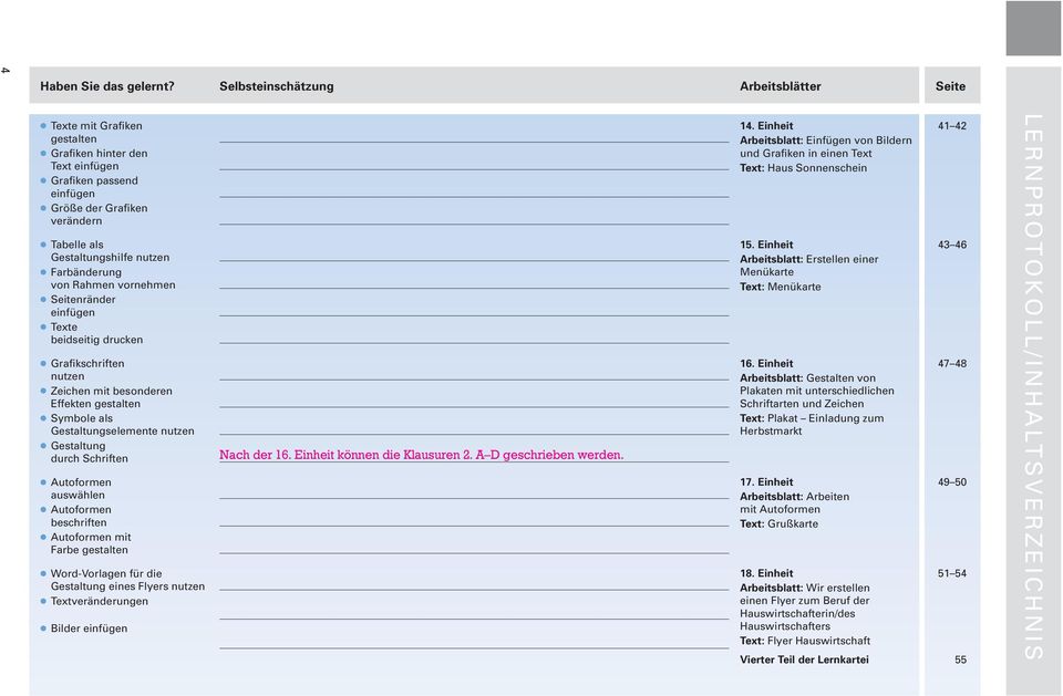 Lernprotokoll Inhaltsverzeichnis Pdf Free Download