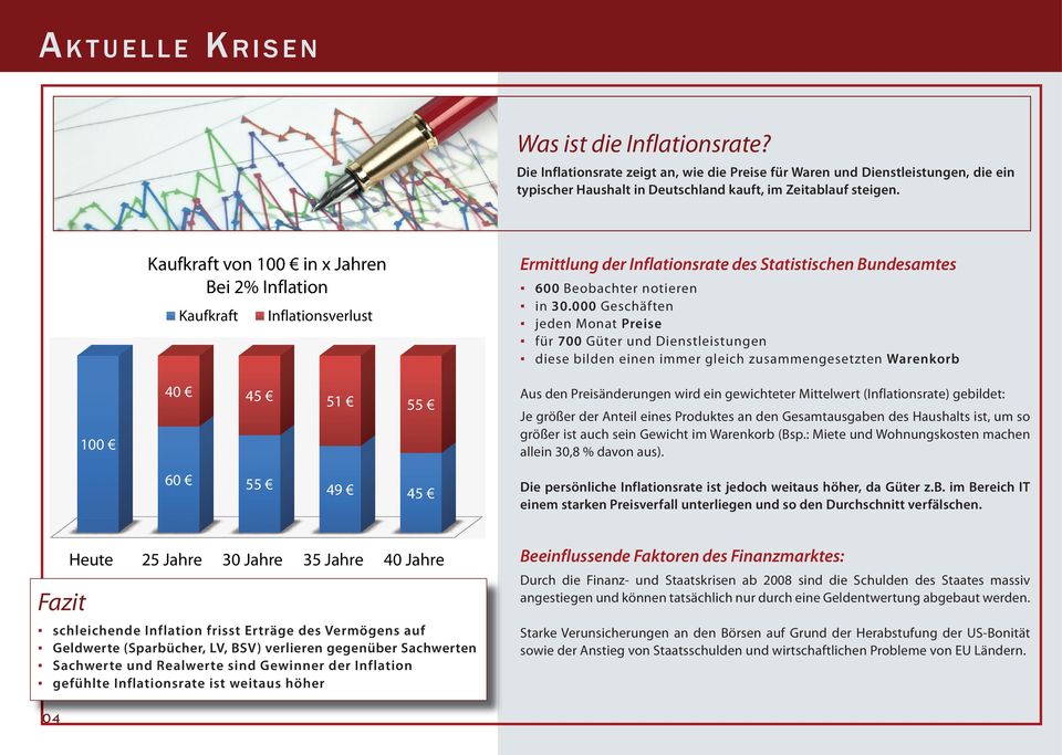 000 Geschäften jeden Monat Preise für 700 Güter und Dienstleistungen diese bilden einen immer gleich zusammengesetzten Warenkorb Aus den Preisänderungen wird ein gewichteter Mittelwert