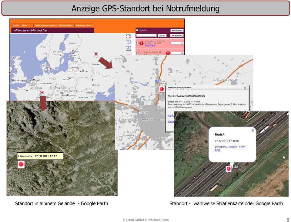 2011 12:47 Standort in alpinem Gelände - Google