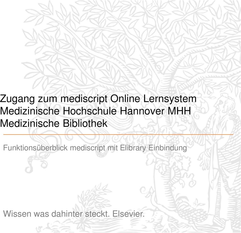 Medizinische Hochschule Hannover MHH Medizinische