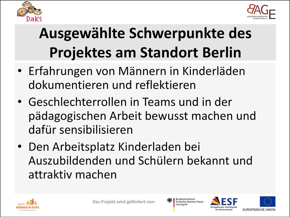 Teams und in der pädagogischen Arbeit bewusst machen und dafür sensibilisieren