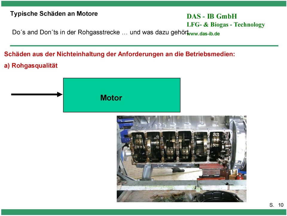 Anforderungen an die