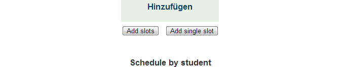 Füllen Sie die Daten für Termin, Dauer und Kosten aus. Wenn Sie eine Warteliste führen möchten, erlauben Sie das Überbuchen 5.1.