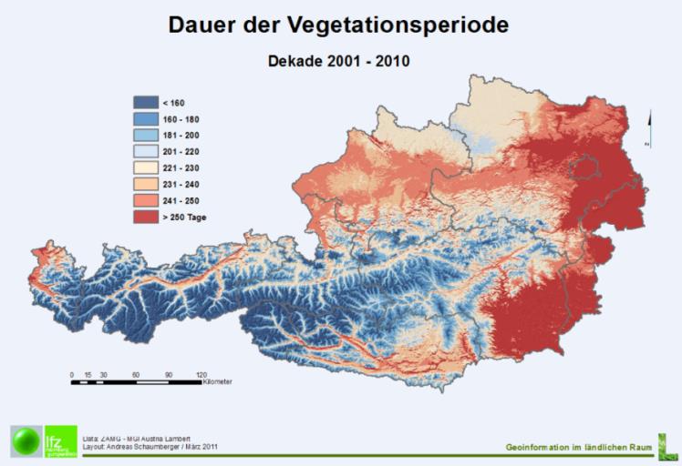 Besonderheiten in Österreich Kürzere Vegetationsdauer Teure Stallungen Kleinere Betriebe mit