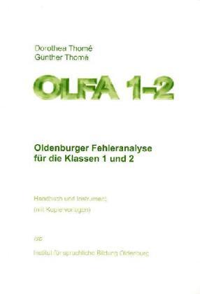 Förderdiagnostik OLFA 1-2 und OLFA 3-9 Oldenburger Fehleranalyse AFRA Aachener