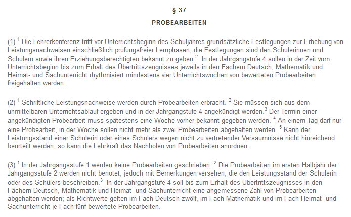 Rechtliche Grundlagen zur Leistungsbewertung 2.