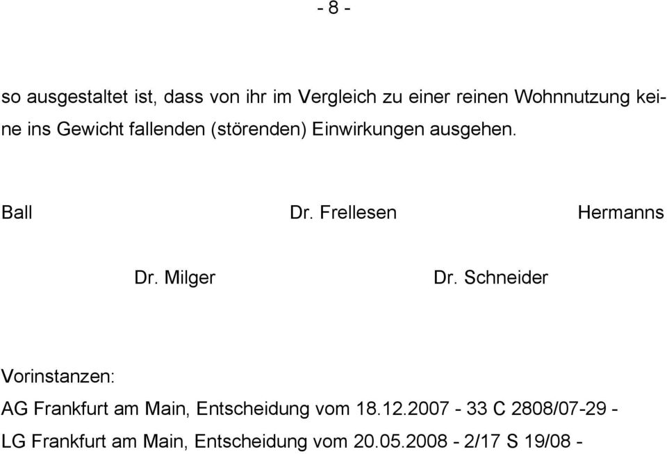 Frellesen Hermanns Dr. Milger Dr.