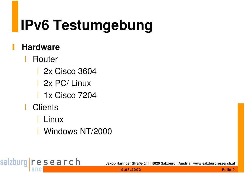 Linux 1x Cisco 7204 Clients