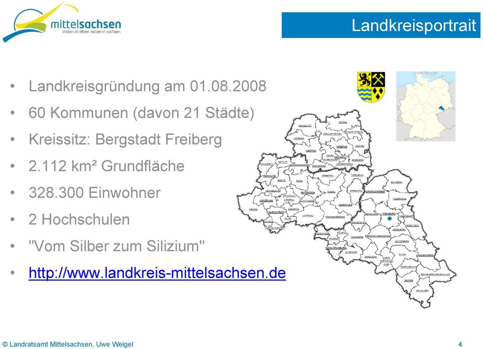 Freiberg 2.112 km² Grundfläche 328.