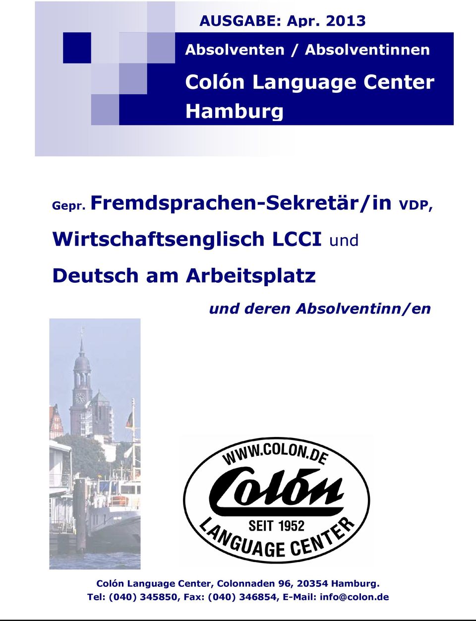 Language Center Hamburg Gepr.