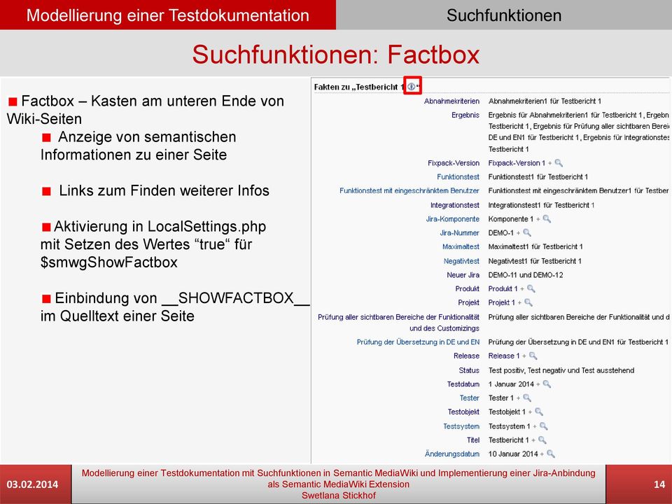 Aktivierung in LocalSettings.