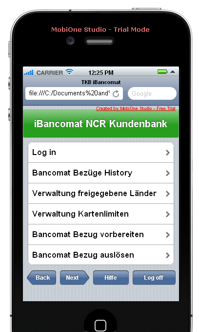 «Bancomatbezug mit Smartphone» Bancomatbezug auf Smartphone vorbereiten Am Bancomat Geld