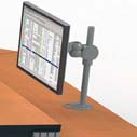 Knürr Dacobas Advanced Auf einen Blick Abgesetzte oder durchgehende Monitorebene Lineare oder Zirkulare Arbeitsfläche Arbeitsfläche