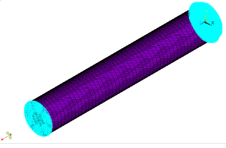 86 IMW - Institutsmitteilung Nr. 35 (2010) 3 Zugversuch des vereinfachen Seil mit dem Kunststoffmantel Das modellierte Seil wurde mit einer Zugkraft beaufschlagt.