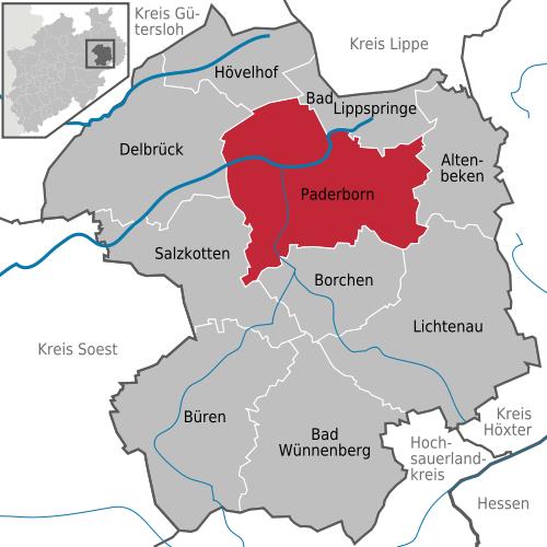 8.2 Auswärtige Schüler Die Stadt Paderborn erfüllt als größte Gemeinde im Kreis Paderborn die Funktion eines schulischen Oberzentrums.