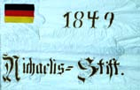Ein schwerer Anfang 160 Jahre Michaelisstift Gefell 11 1870 9 Mädchen, schulpflichtig Der Name Michaelisstift erscheint erstmals 1873 in den Akten des Stiftsarchives. Am 01.07.