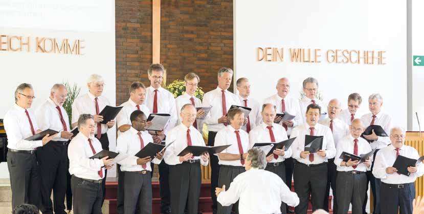 miteinander 35 Jahre Kölner Männerchor Wir werden IHN sehen Geistliches Chorkonzert -- Verabschiedung Wir werden IHN sehen.