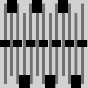 Aufgabe 04.1 Ungleiche Flächen Flächenkompositionen mit ungleichen Flächen. Mittels schwarzen und grauen Flächen wird der weisse Hintergrund geteilt und strukturiert.