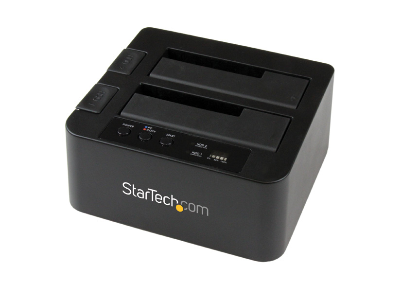 USB 3.0/eSATA 1:1-SATA-Kopierstation mit UASP SDOCK2U33RE *Das eigentliche Produkt kann von den Fotos abweichen. DE: Bedienungsanleitung - de.startech.com FR: Guide de l'utilisateur - fr.startech.com ES: Guía del usuario - es.