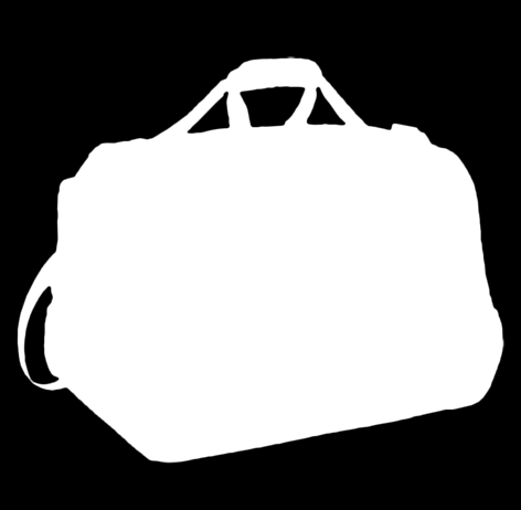 Pro Training Bag Zwei-Wege U-Turn-Reißverschluss zum Hauptfach, zwei Reißverschluss-Seitentaschen, verstellbarer Schultergurt, Metall Reißverschluss, Plastik-Standfüße, Material: 100% Polyester
