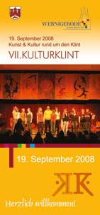 Die siebente Auflage des Wernigeröder Kulturklints findet am 19. September statt. Auch in diesem Jahr haben die Organisatoren ein abwechslungsreiches Programm für die ganze Familie aufgestellt.