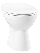 DIANA Aktiv Tiefspül-Stand-WC mit senkrechtem Abgang, weiß, (DI000603001) 98,20 DIANA Aktiv Flachspül-Stand-WC mit senkrechtem
