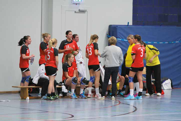 HANDBALL Damen 1 aufgestiegen Mit dem Ziel Wiederaufstieg in die Bezirksoberliga ist die 1. Damenmannschaft in die neue Saison gestartet.