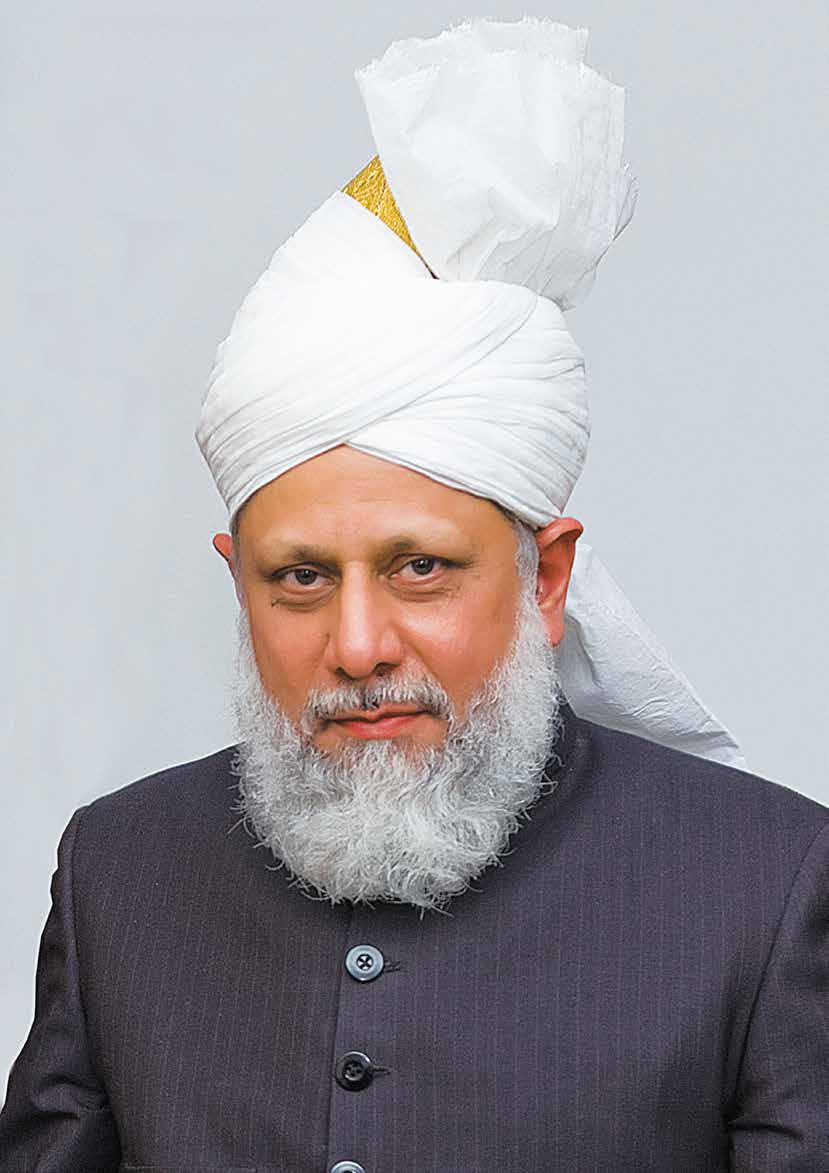 Seine Heiligkeit Mirza Masroor Ahmad aba, ist das geistige Oberhaupt der Ahmadiyya Muslim Jamaat und somit spiritueller Führer von mehreren zehn Millionen Muslimen weltweit.