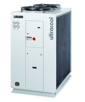 LAUDA Ultracool Anwendungen Vorteile Geräte Optionen Ultracool UC Maxi-Umlaufkühler bis 265 kw Innerhalb der Baureihe der Ultracool Maxi-Umlaufkühler gibt es vier Umlaufkühler mit Kälteleistungen