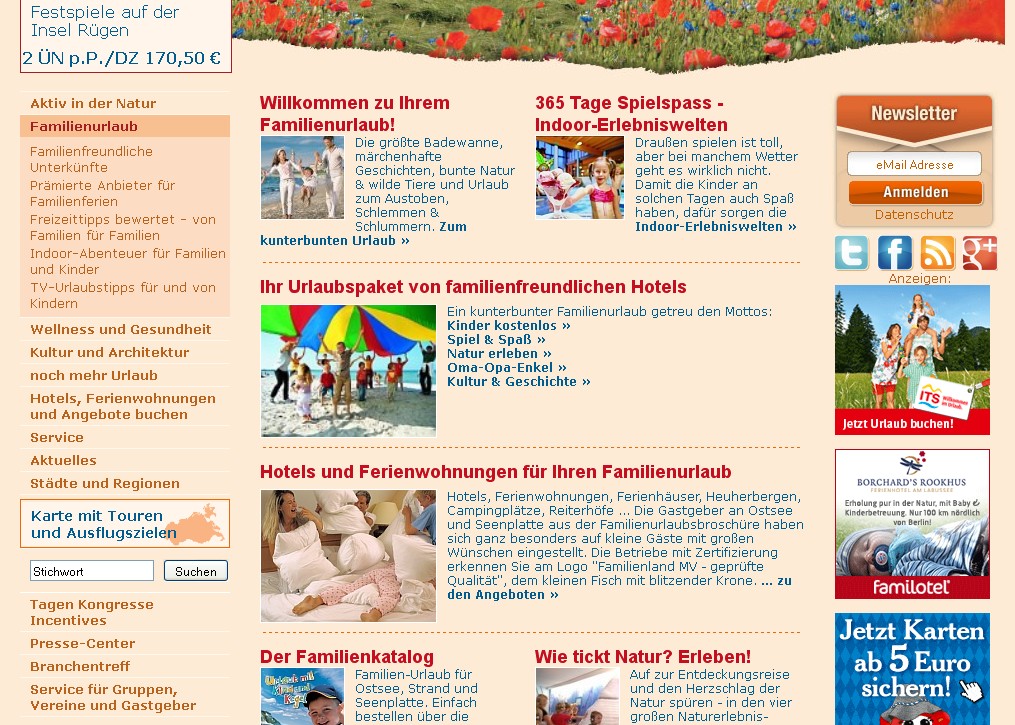 Internet www.spielstrand.de Seit 2005 Edutainment-Seite für Kinder mit Entdeckerkarte, Spielen, Gustav's Tipps, Geschichten, Puzzle, Flaschenpost uvm.