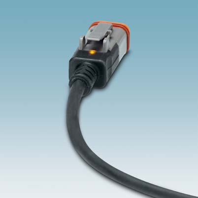 Technische Daten: PUR-Leitung 2- bis 6-polig Strom: bis 12 A Schutzart: IP65/IP67 Temperaturbereich: -20 C.