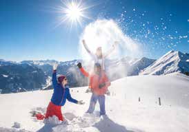 Atemberaubend die verschneite Winterlandschaft Ob auf den Pisten des Skigebiets Ski amadé oder abseits St.
