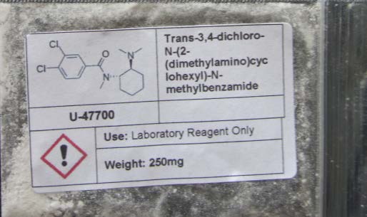 Designer opioids New compounds - confirmed