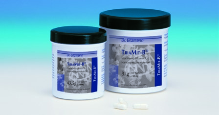 TriaMit-B MSE (Niacinamid, Vitamin B3) Die Kapseln enthalten Niacinamid, das von Natur aus auf zellulärer Ebene eng mit Q10 zusammenarbeitet.