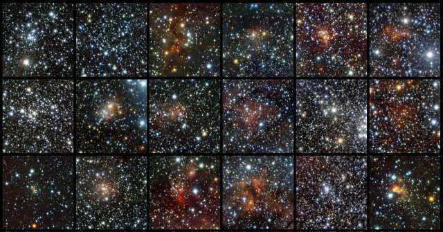 Die Suche nach verborgenen Sternen In Bezug zu den SuW-Beiträgen VISTA entdeckt 96 Sternhaufen (Nachricht in 12/2011, S. 14) und Offene Sternhaufen (Welt der Wissenschaft, 8/2011, S.