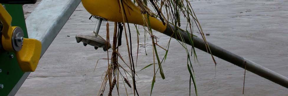 Schwimmflügeleinsatz während des Elbehochwassers