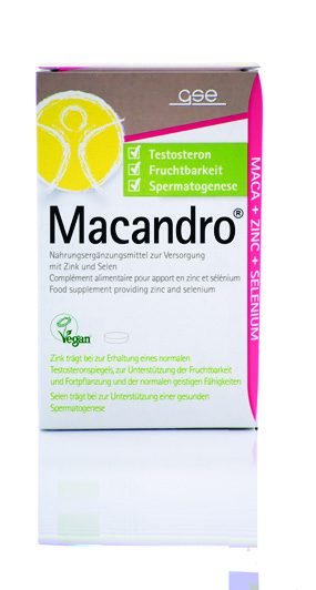 maca zink selen Macandro setzt sich zusammen aus Maca (> 95 %), einer Pflanze, die ursprünglich in den peruanischen Anden beheimatet ist, der selenreichen Hefe Saccharomyces cerevisiae und dem für
