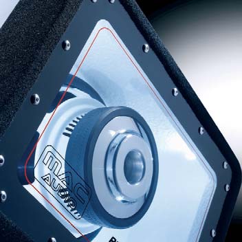 4 STX ICE 110 CUBE BP Weiße LED-Beleuchtung Lautsprecherbefestigung mit metrischen Verschraubungen MDF-Gehäuse Subwoofer mit stabilem Stahlkorb, Anti-Resonanz-Hochglanzlackierung, 2