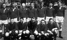 100 Jahre Fußball Ausflug nach Saarburg, 1965 Meistermannschaft der Saison 1964/65 I.