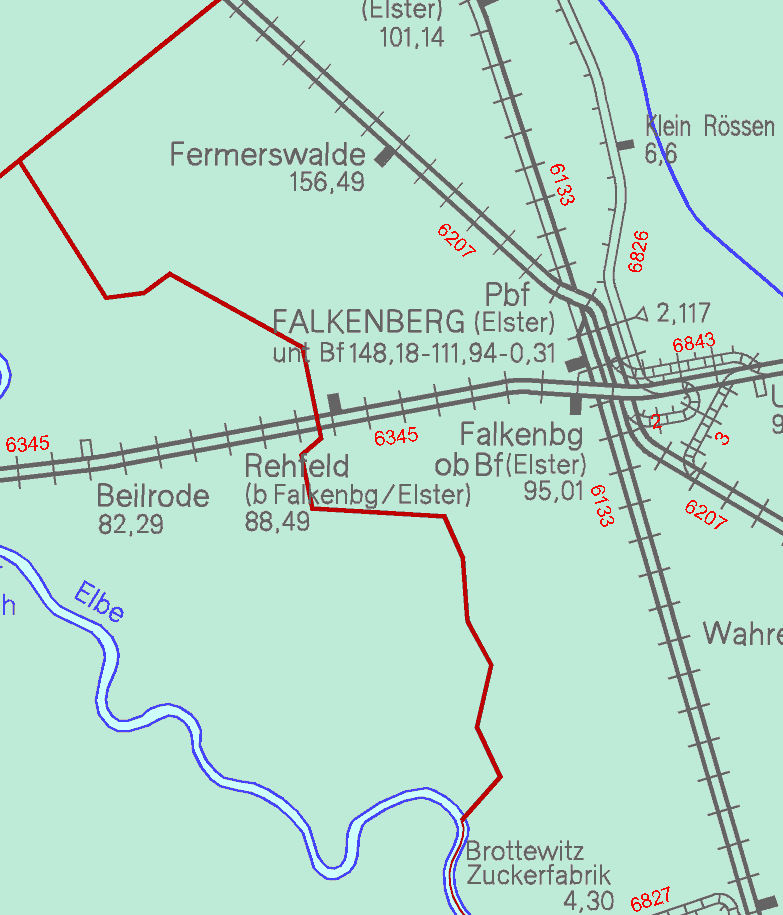 Falkenberg (Elster) Rehfeld geändert Ab 31.07.2017 Gleiswechselbetrieb 22:00-05:30 Uhr Totalsperrung Bis 30.09.