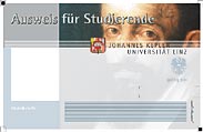 JOHANNES KEPLER UNIVERSITÄT LINZ Eine multifunktionelle Chipkarte für Studenten und Bedienstete Wolfgang Franke