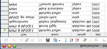 OpenOffice - Base G. Laner 9 Nun müssen noch die Felder ausgewählt werden, die angezeigt werden sollen. Mit Doppelklick auf den Feldnamen in der entsprechenden Tabelle wählt man die Einträge.