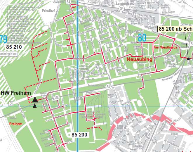 Vision 2040 Anforderungen Niedertemperaturnetz Freiham Ein neuer Stadtteil entsteht Realisierung Baubeginn ab 2015 FW-Versorgung ab