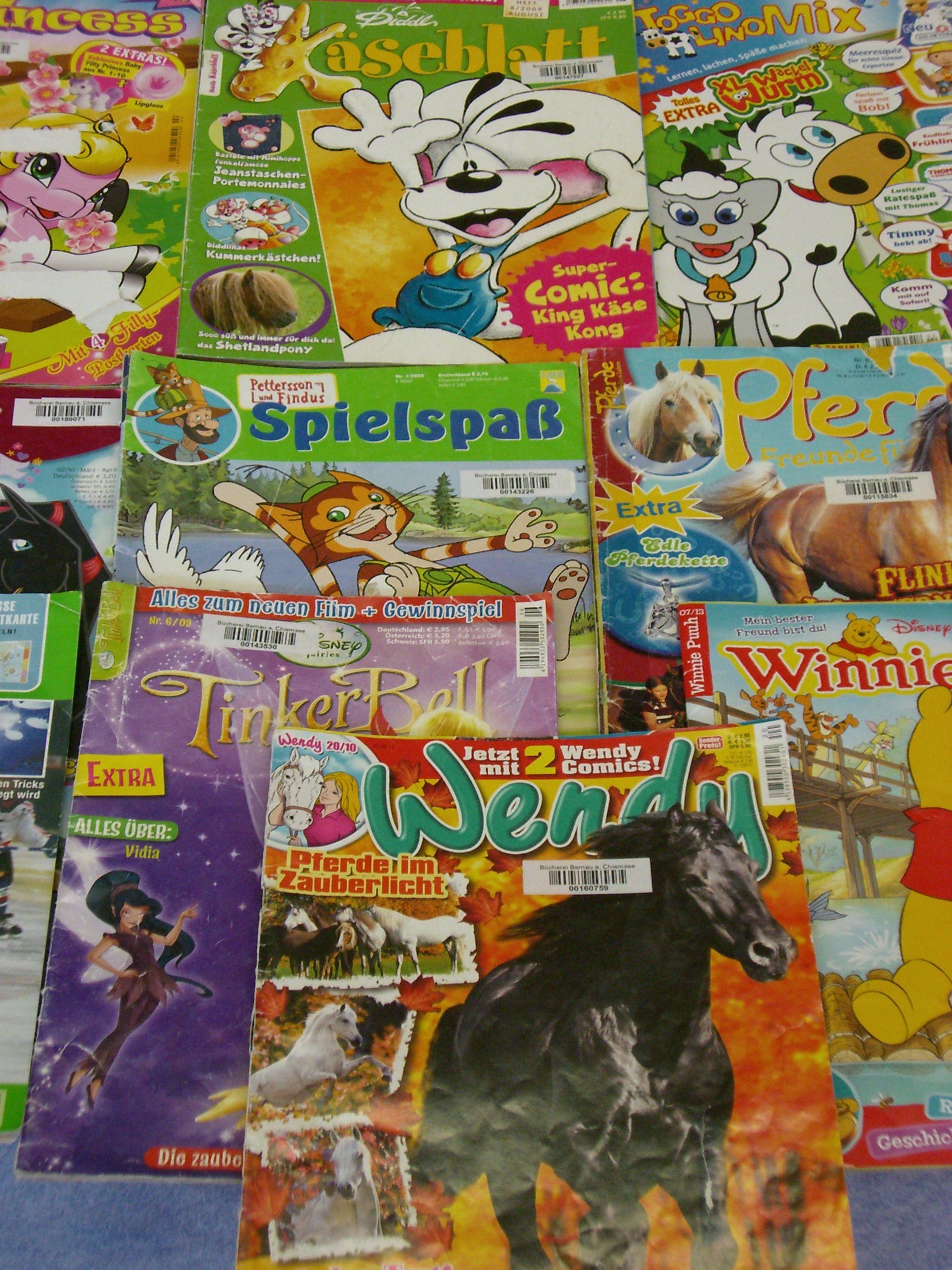 Aufgabenbeispiel aus 1/2: Wir vergleichen Kinderzeitschriften 1. UE: Entdecke die Welt der Kinderzeitschriften 2.