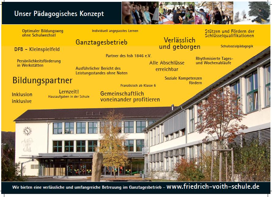 Weitere Informationen bei den Informationsveranstaltungen der Gemeinschaftsschulen z.b. Friedrich-Voith-Schule Heidenheim: Mittwoch, 09.