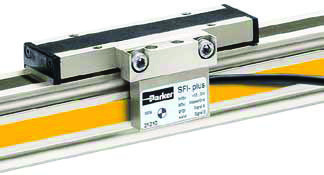 Wegmesssystem SFI-plus ORIGA-SensoFlex Inkremental Baureihe SFI-plus Kugelgewindespindelantrieb mit interner Gleitführung.