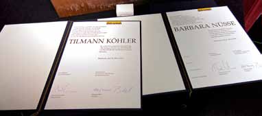 Tilmann Köhler Zum Silbernen sollen alle Preisträger kommen Im kommenden Jahr steht die Eysoltpreis-Verleihung unter einem besonderen Stern. Zum 25.