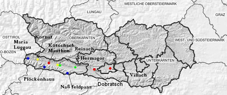 einzige Bergstation in Österreich dar, die der Meinung des Autors nach annähernd zur Klimazone der Südalpen zu zählen ist.