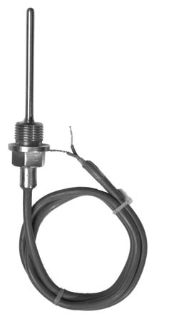 Einschraubtemperaturfühler ESTF Screw-in temperature probes ESTF Kabelwiderstandsthermometer zum Einbau in Rohrleitungen.